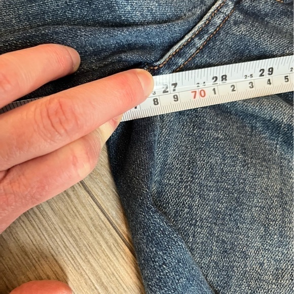 FREE PEOPLE Mid Rise Ankle Length Skinny Jean Medium Wash, Size 26 - Picture 11 of 11